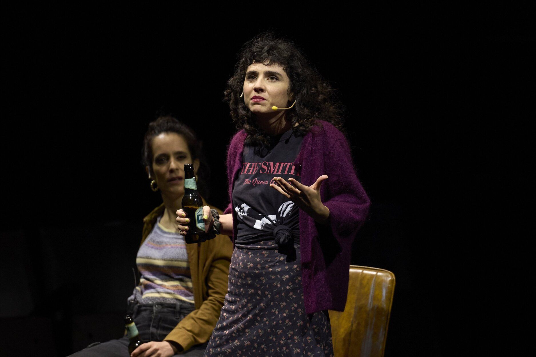 Imágenes de la representación de 'De Nao Albert y Marcel Borràs' en el Festival de Teatro de Olite