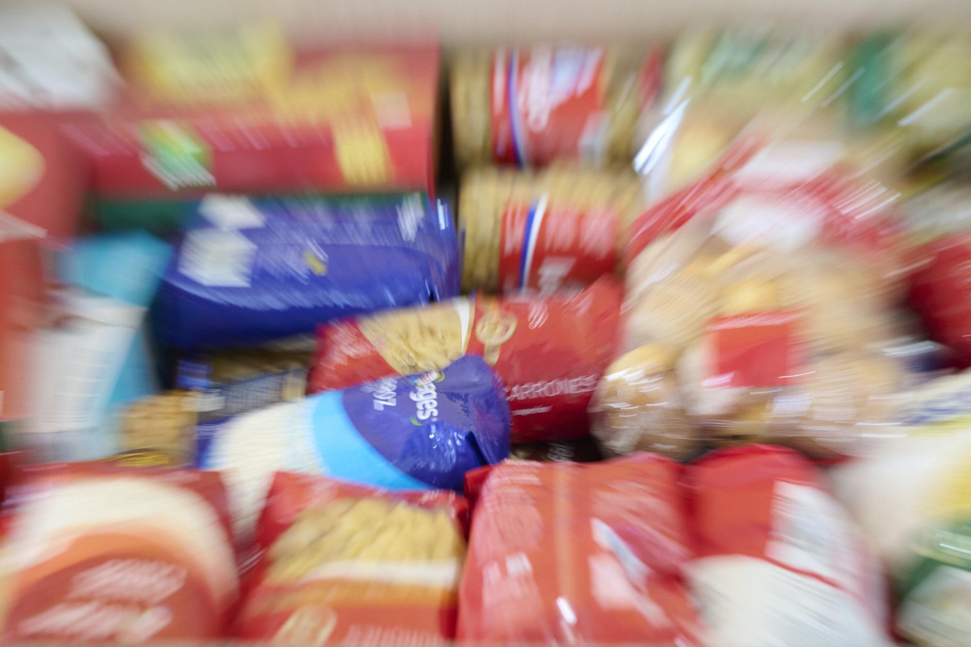 Fotos de la Gran recogida del Banco de Alimentos de Navarra en E.Leclerc