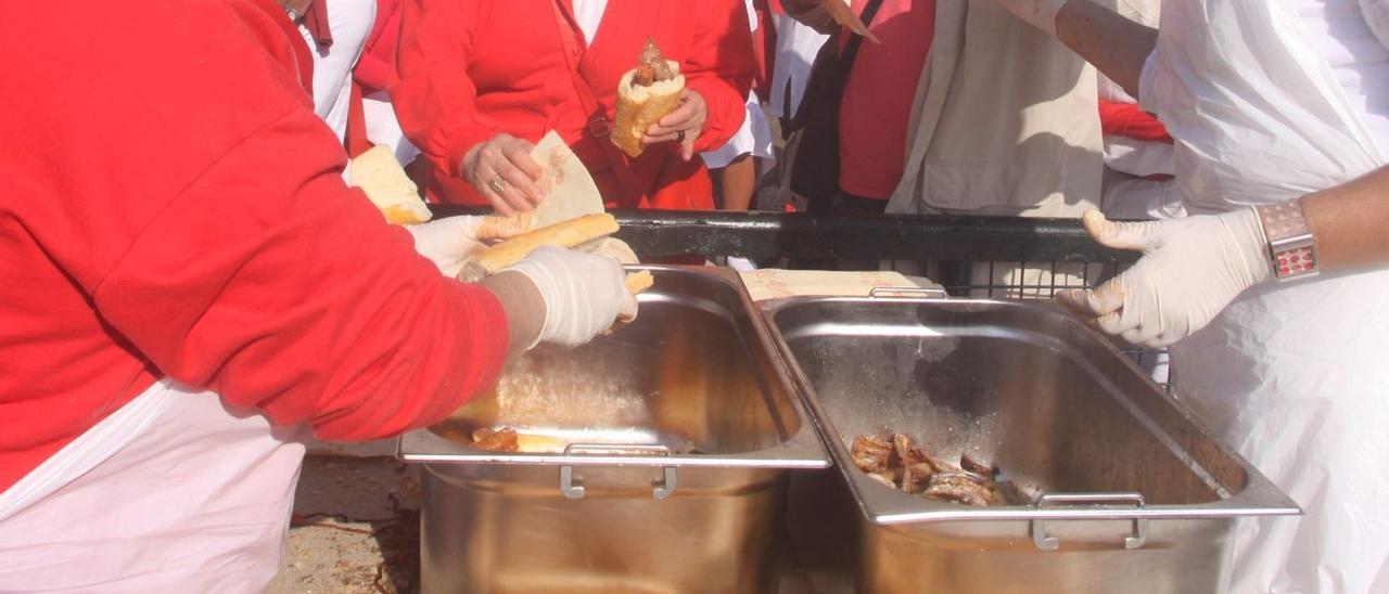 Artajona en fiestas: las meriendas