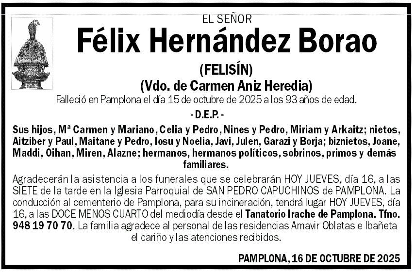 Félix Hernández Borao