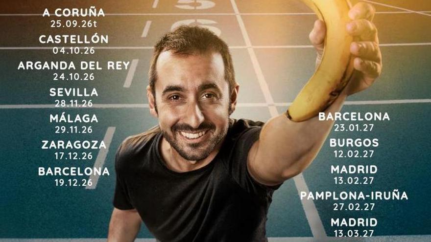 Javi Sancho aterrizará en Pamplona con su nuevo show “Maemía Tour”