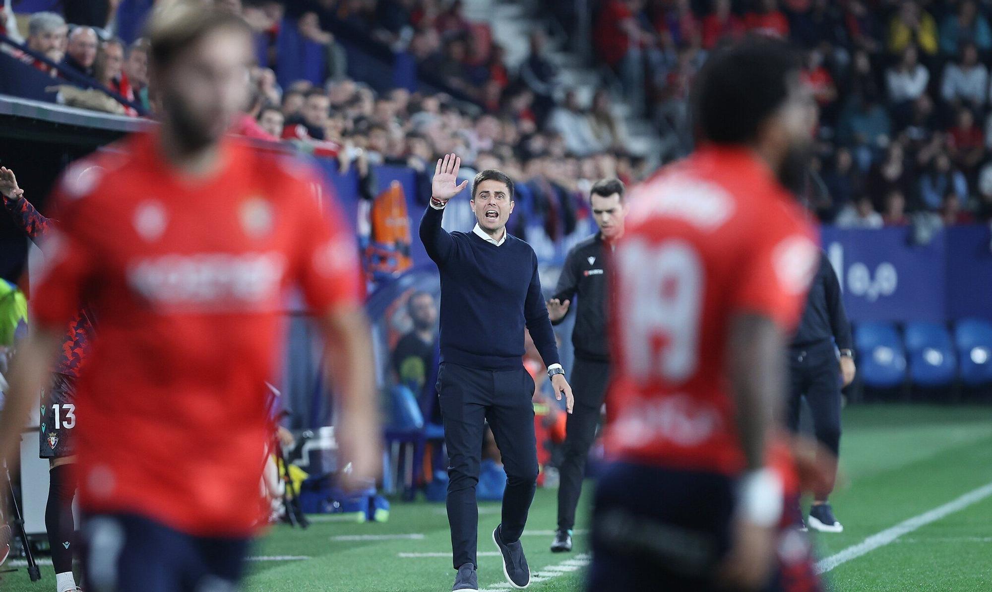 Fotos del Osasuna-Getafe en El Sadar