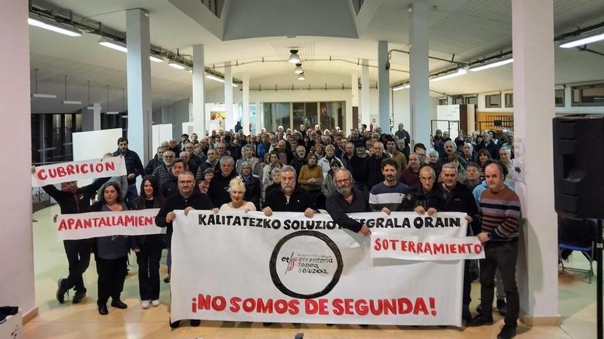 Errenteria: "Estamos satisfechos con la predisposición de ETS a estudiar el soterramiento"