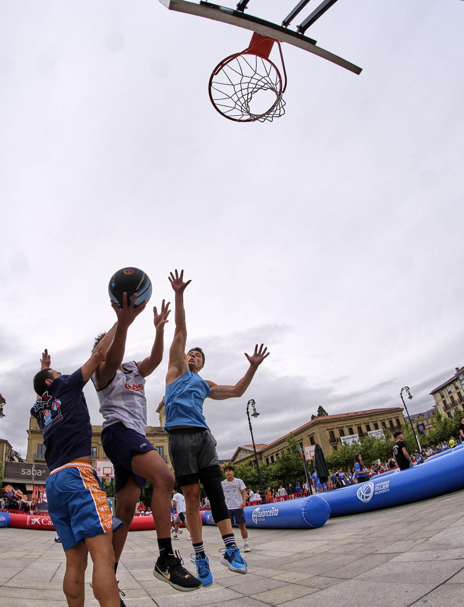 Fotos del circuito 3x3 de baloncesto Caixabank