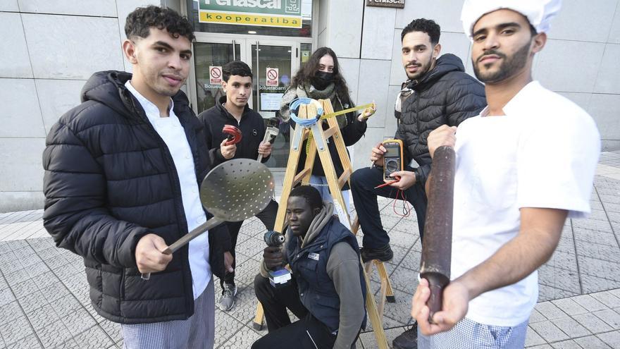 118 jóvenes sin red de apoyo se forman en Bilbao para abandonar la calle