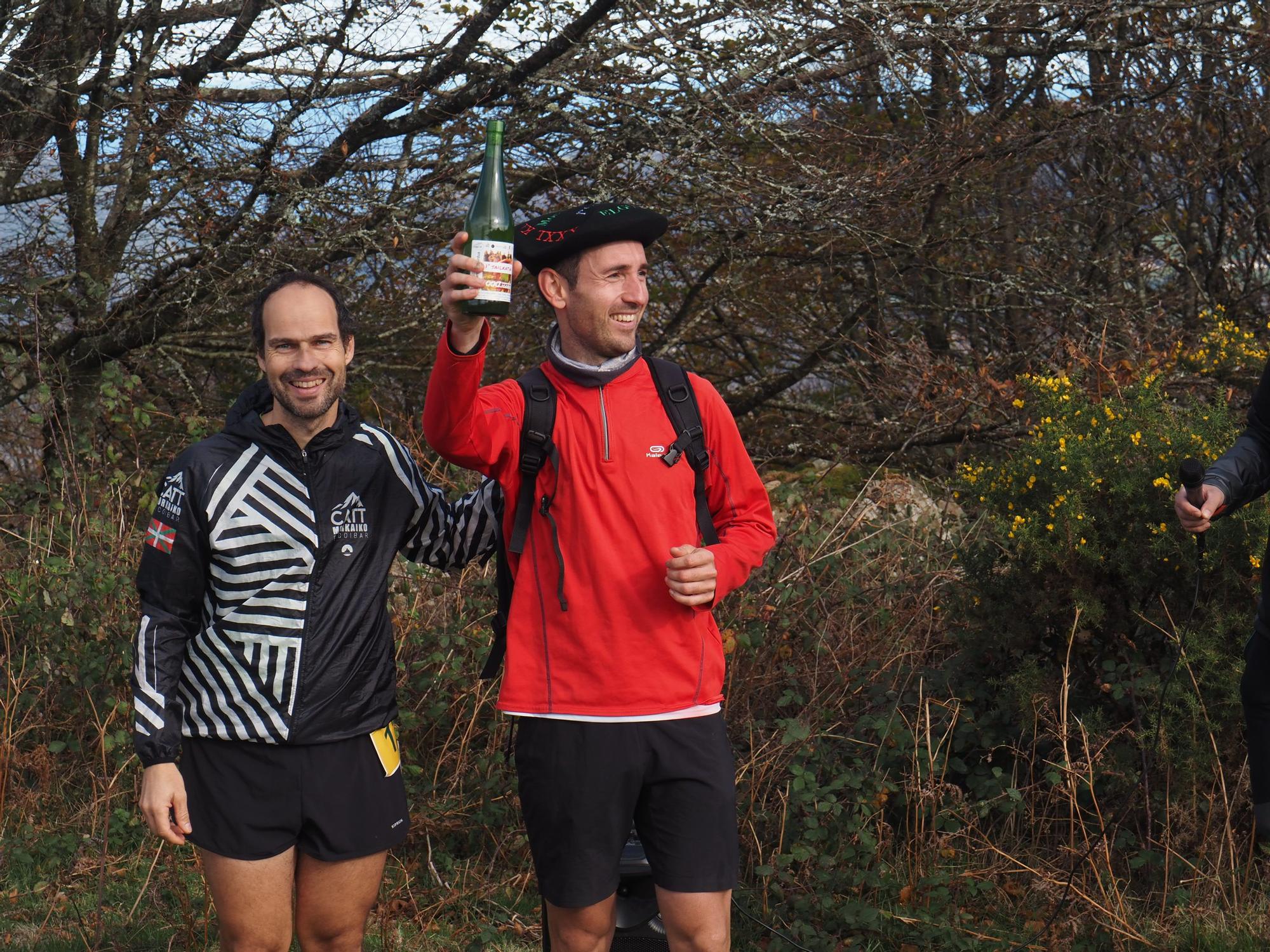 La llegada de los corredores a Karakate, en imágenes