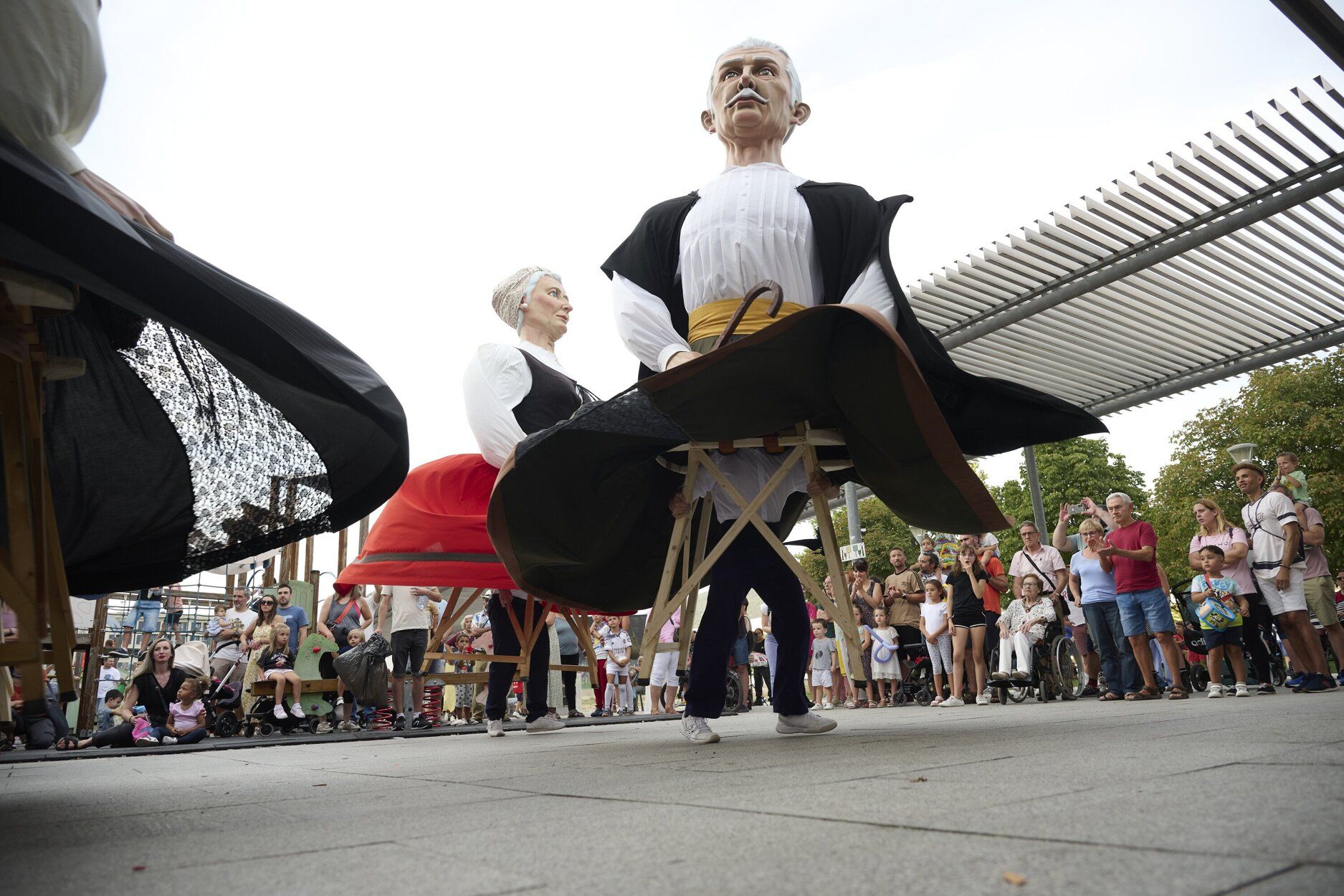 Fotos del chupinazo de Buztintxuri