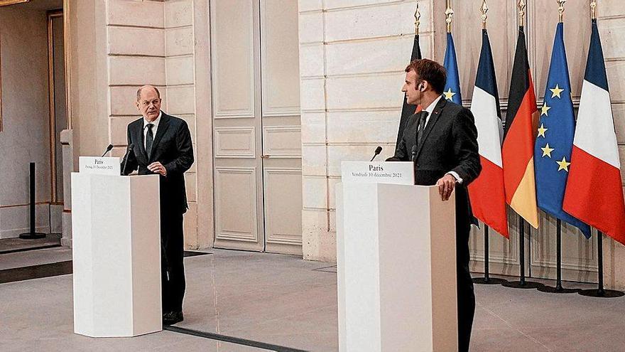 Macron y Scholz inauguran en París una nueva etapa en las relaciones bilaterales