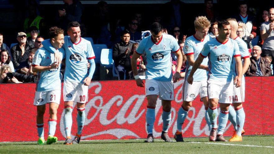 El Celta desbanca al Eibar de la séptima plaza