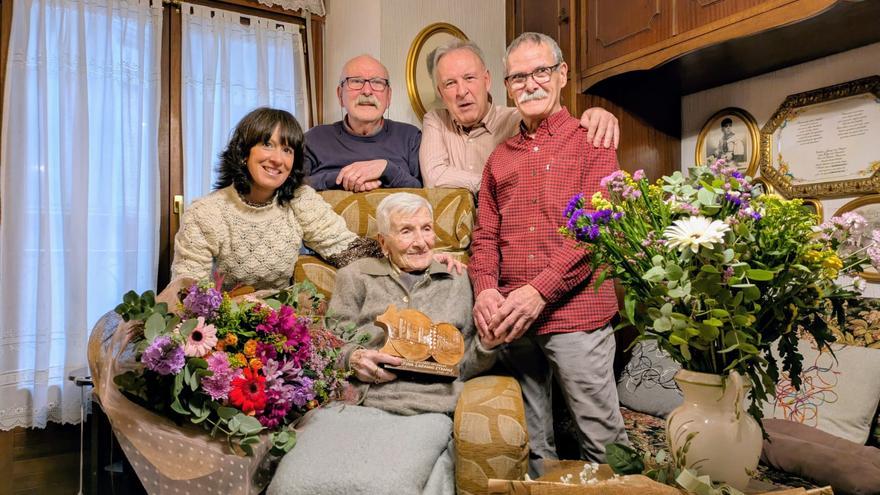 La lista de centenarias de Urola Erdia no para de crecer en este inicio de año