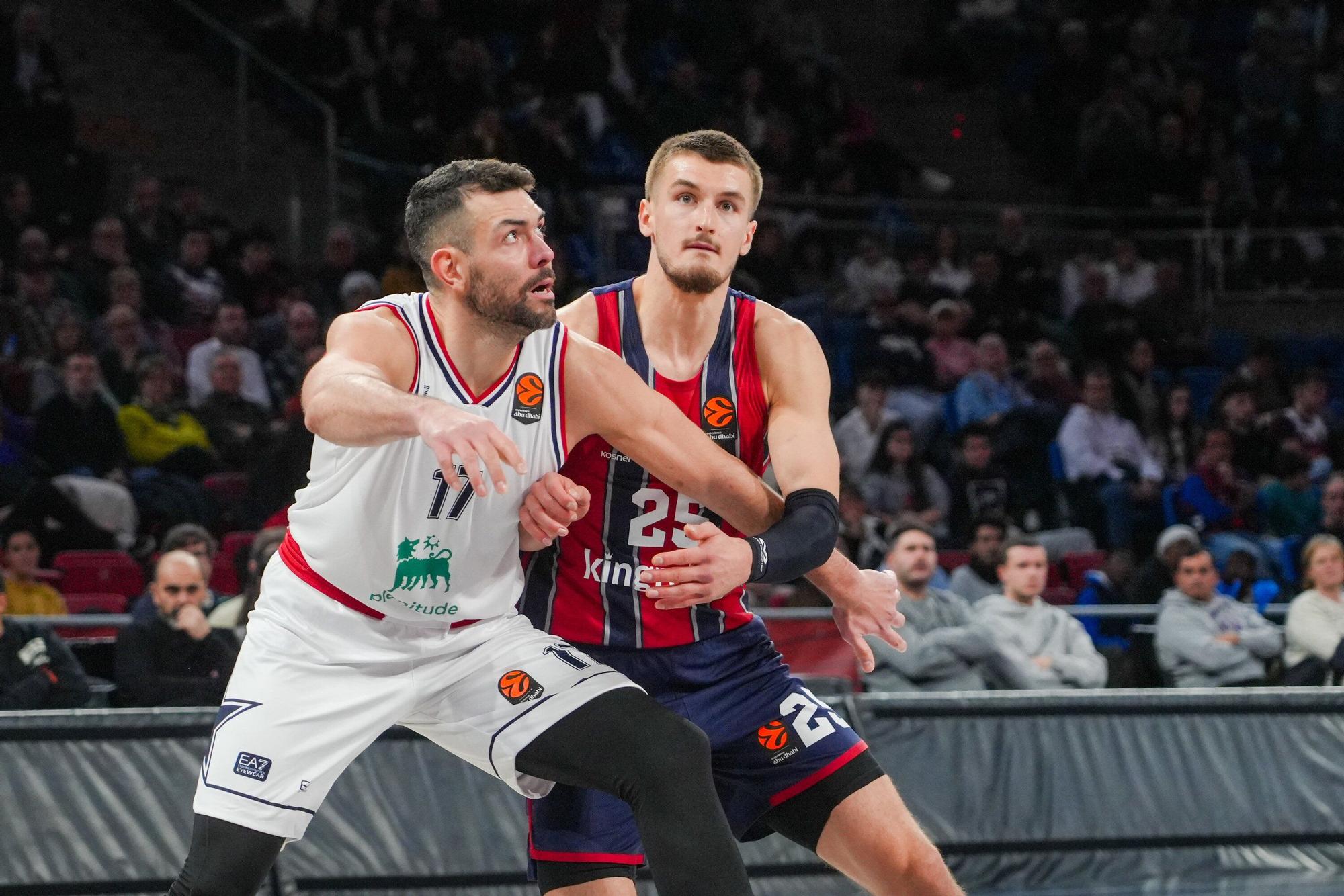 En imágenes: Baskonia se impone a Armani Milan con solvencia