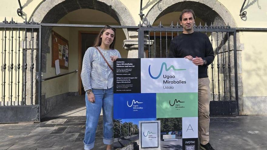 Ugao-Miraballes elige una imagen institucional que evoca el curso del río Nervión y a las iniciales de la villa