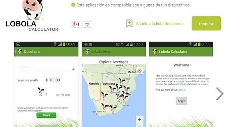 Una aplicación africana calcula las vacas que cuesta una esposa