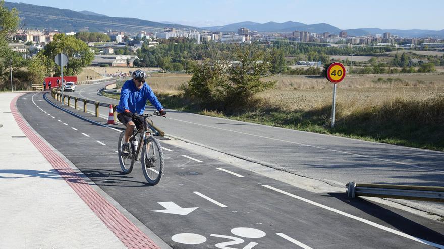 Fotos de la visita al carril bici entre Pamplona y Cizur Menor por el Camino de Santiago