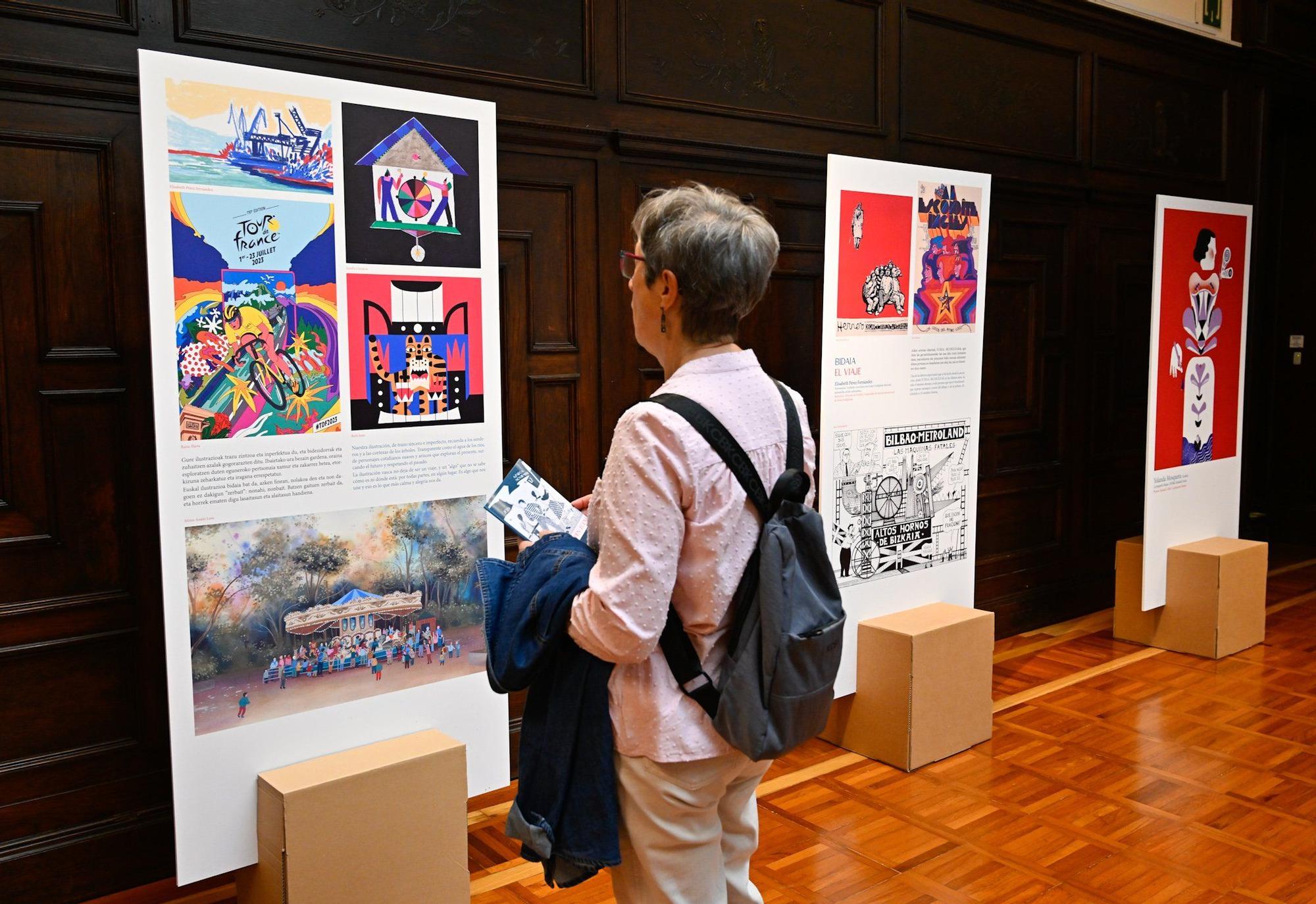 En imágenes: Exposición y actividades con motivo de "Ilustrazioaren eguna"