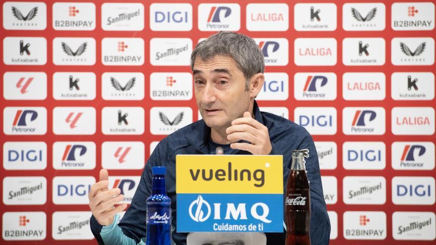 Ernesto Valverde: “Va a ser un partido muy disputado e imprevisible”