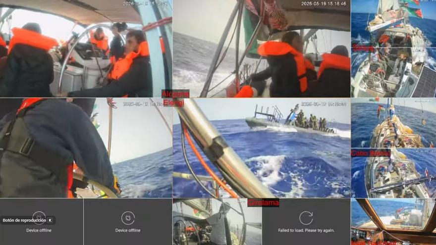 Abogados de la Flotilla denuncian incomunicación con los activistas desde su detención