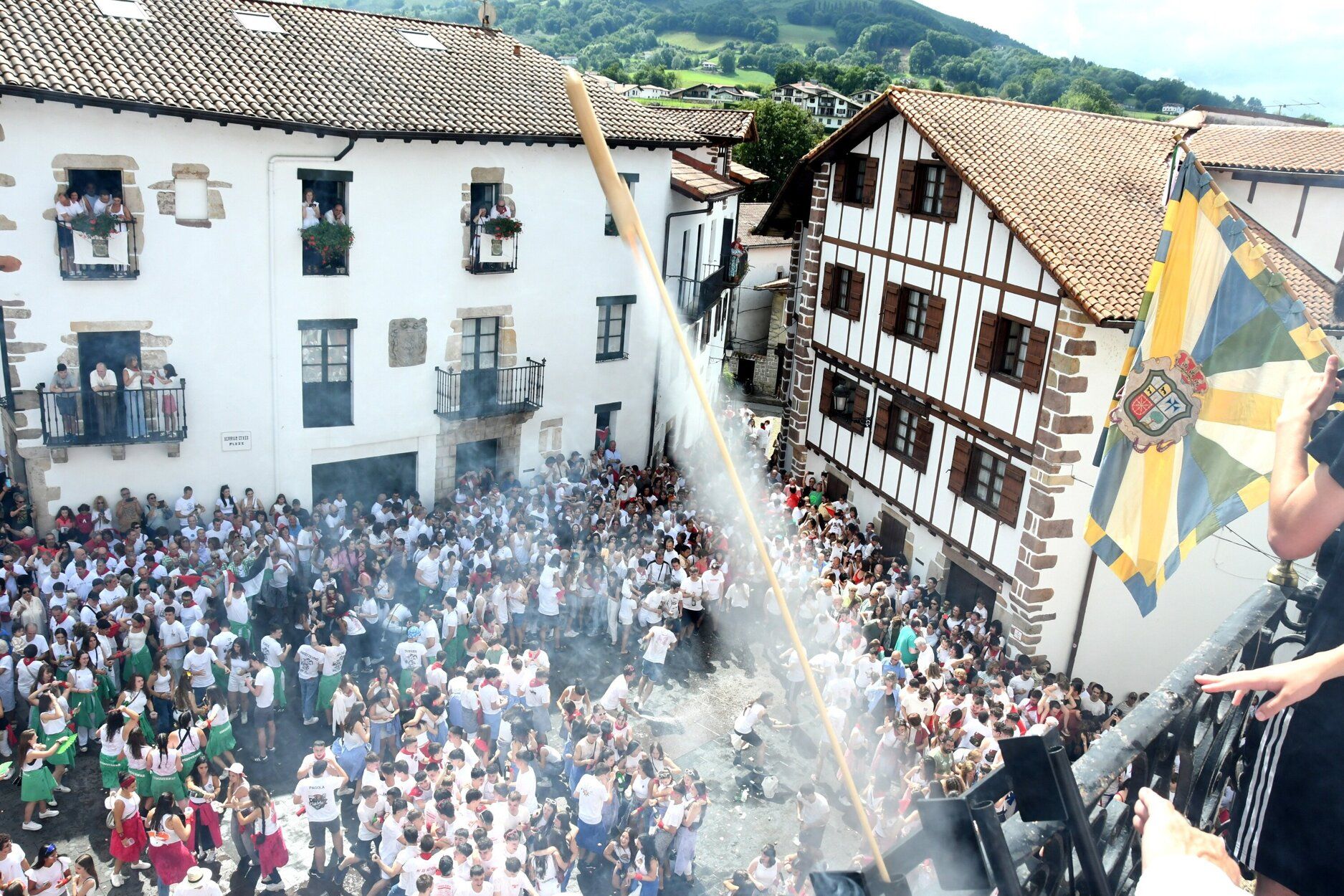 Fotos del chupinazo de Bera