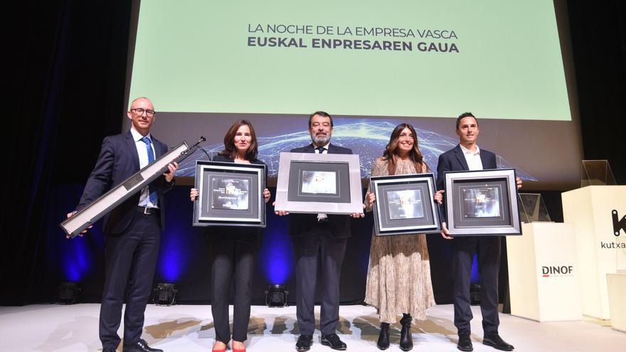 Ampo y Danobatgroup son reconocidas en la Noche de la Empresa Vasca