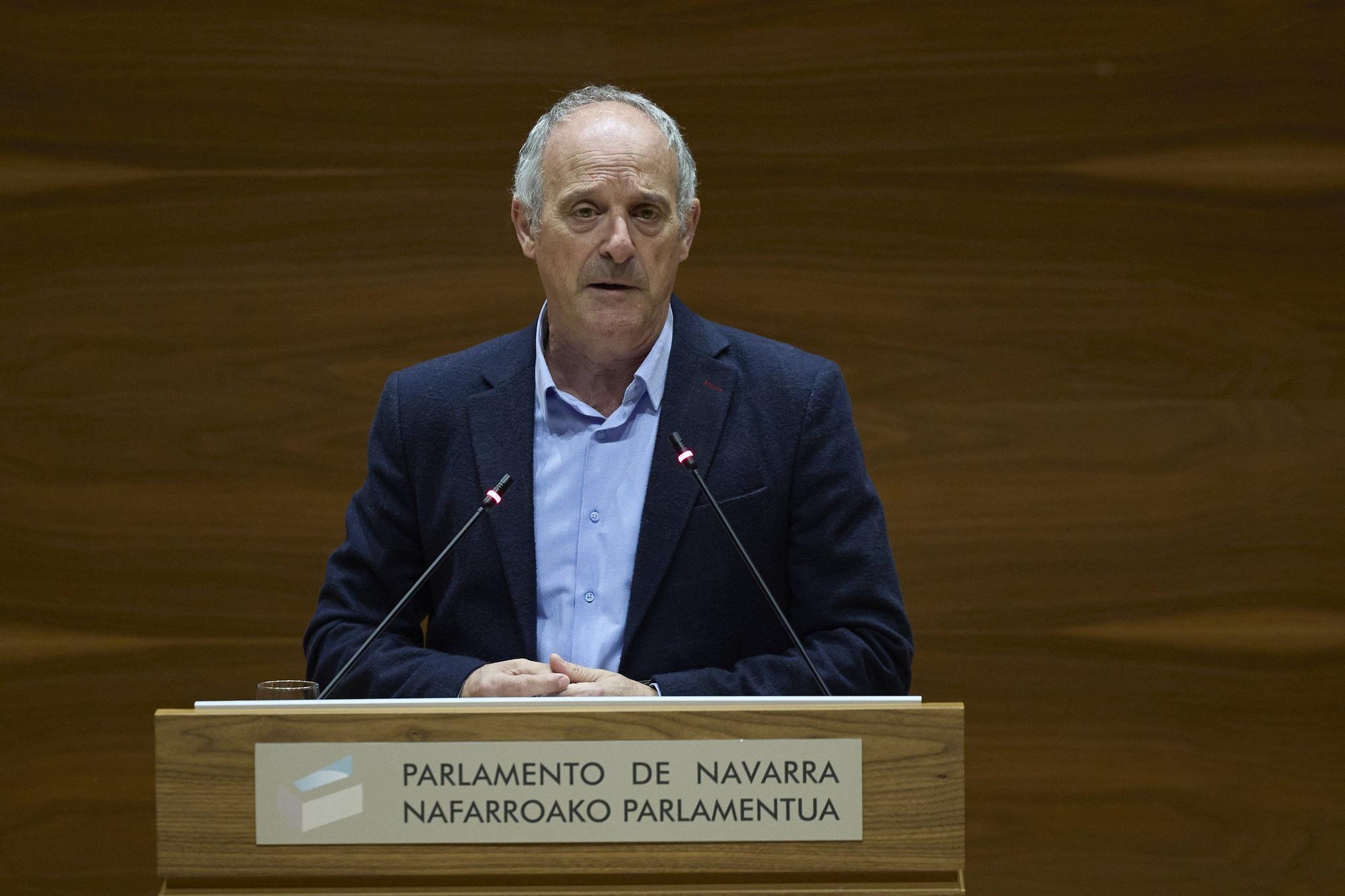 Fotos del pleno del Parlamento de Navarra del jueves 30 de octubre