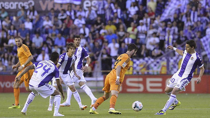 El Madrid pierde sus opciones en Zorrilla