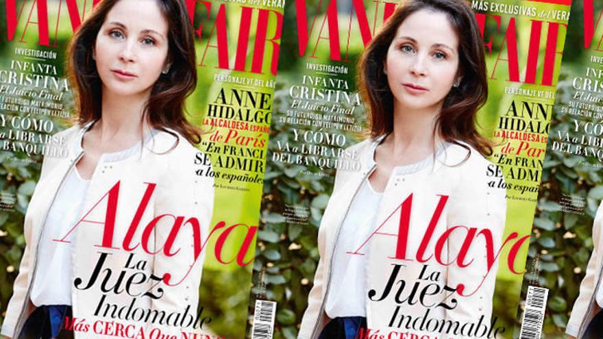 La juez Alaya, en la portada de la revista &quot;Vanity Fair&quot;