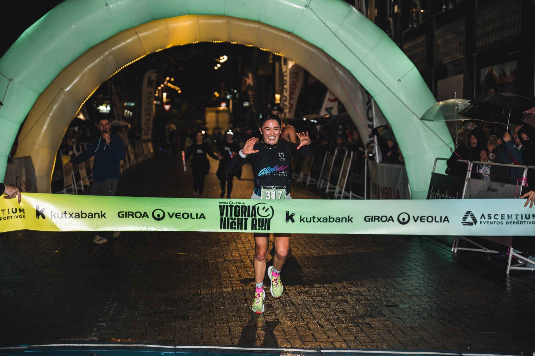 Las mejores imáganes de la Giroa Veolia Vitoria Night Run