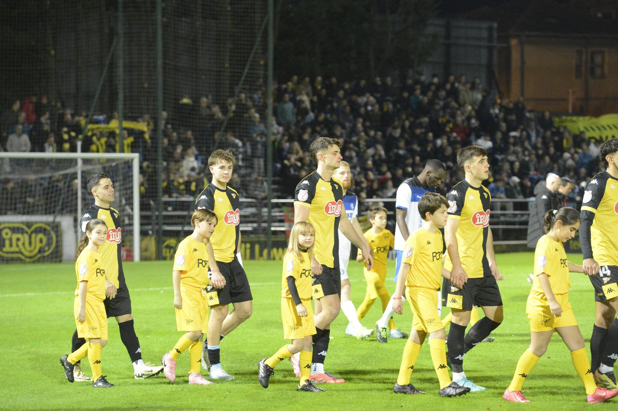 El Portugalete-Alavés, en imágenes