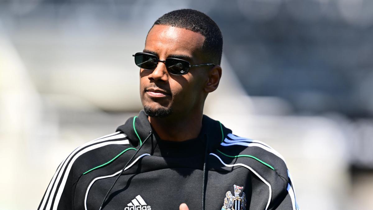 El jugador del Newcastle Alexander Isak