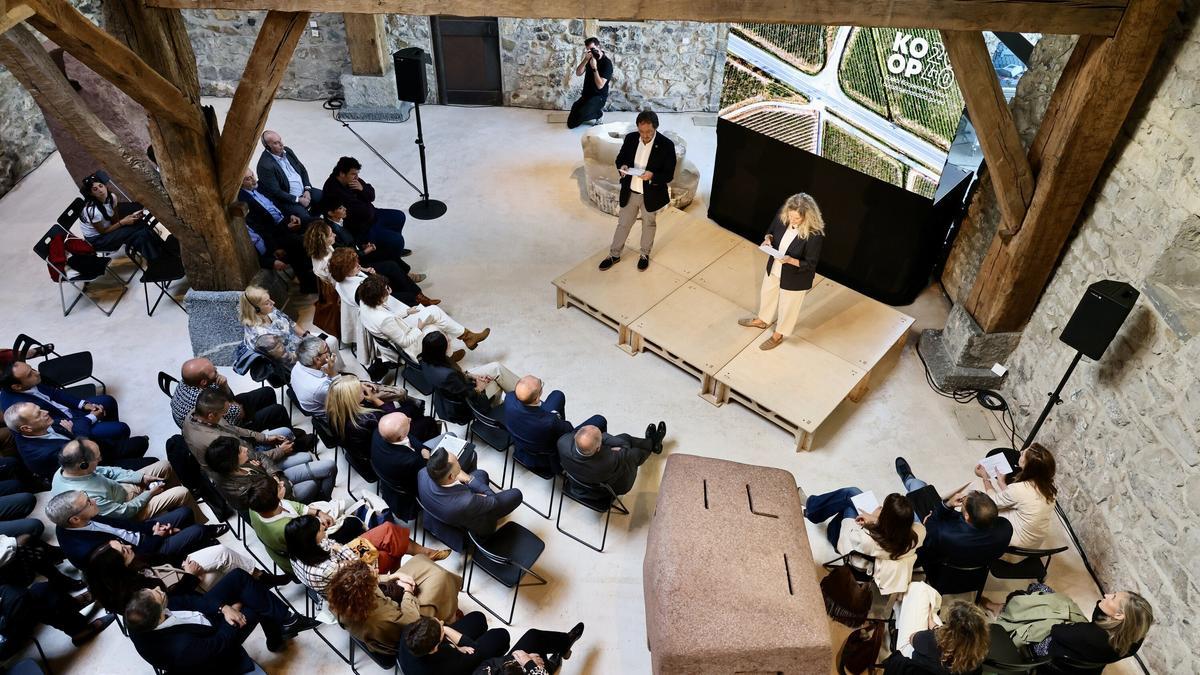 La presentación de los resultados del proyecto KOOP2040 tuvo lugar ayer en el museo Chillida Leku.
