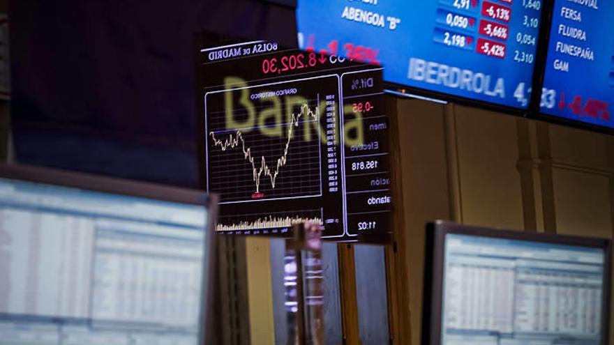 Presión bajista sobre las acciones de Bankia.