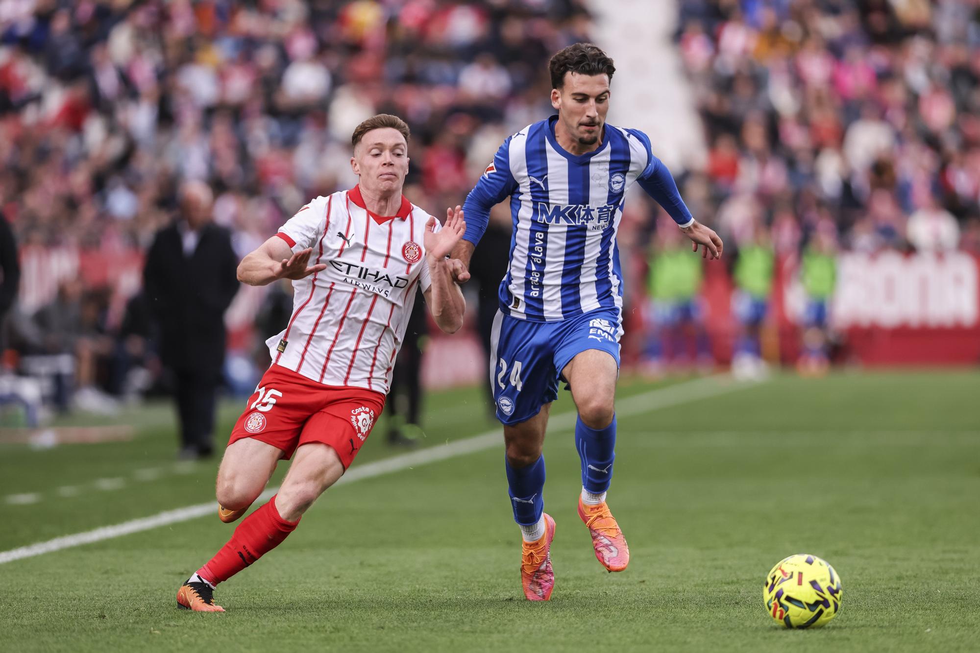 En imágenes: Todas las fotos del Girona FC - Alavés en el estadio Montilivi