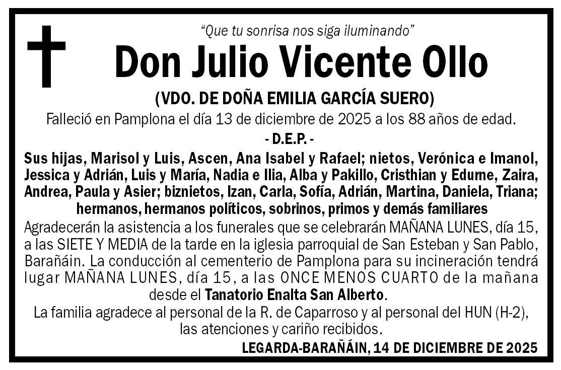 Julio Vicente Ollo