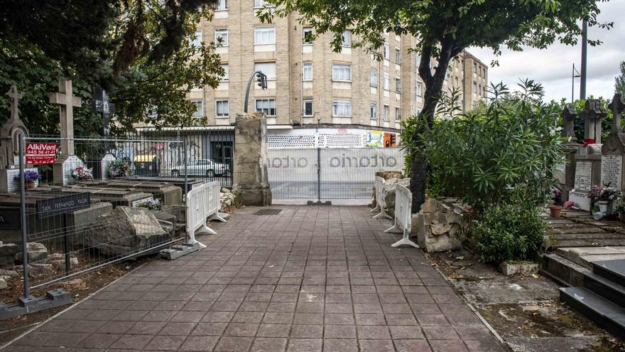 Seis meses después, el cementerio de Santa Isabel sigue sin arreglarse