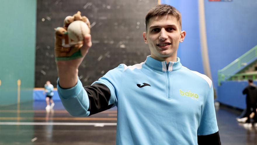 Unax Landa: "Soy pegador y a veces fallo de más, pero esta temporada he dado un salto en ese aspecto"