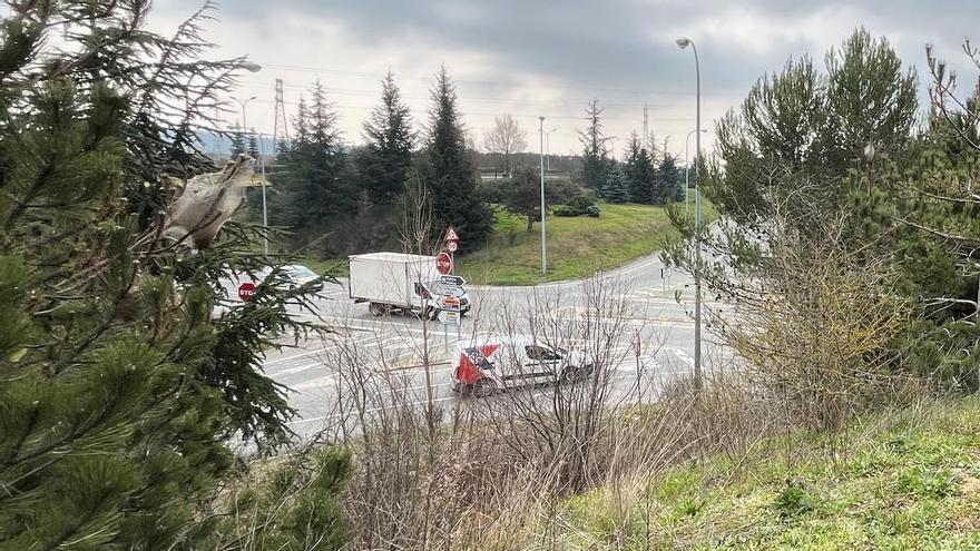 Adjudicada por 821.000 euros la nueva glorieta que conectará el polígono de Mutilva con la Ronda de Pamplona