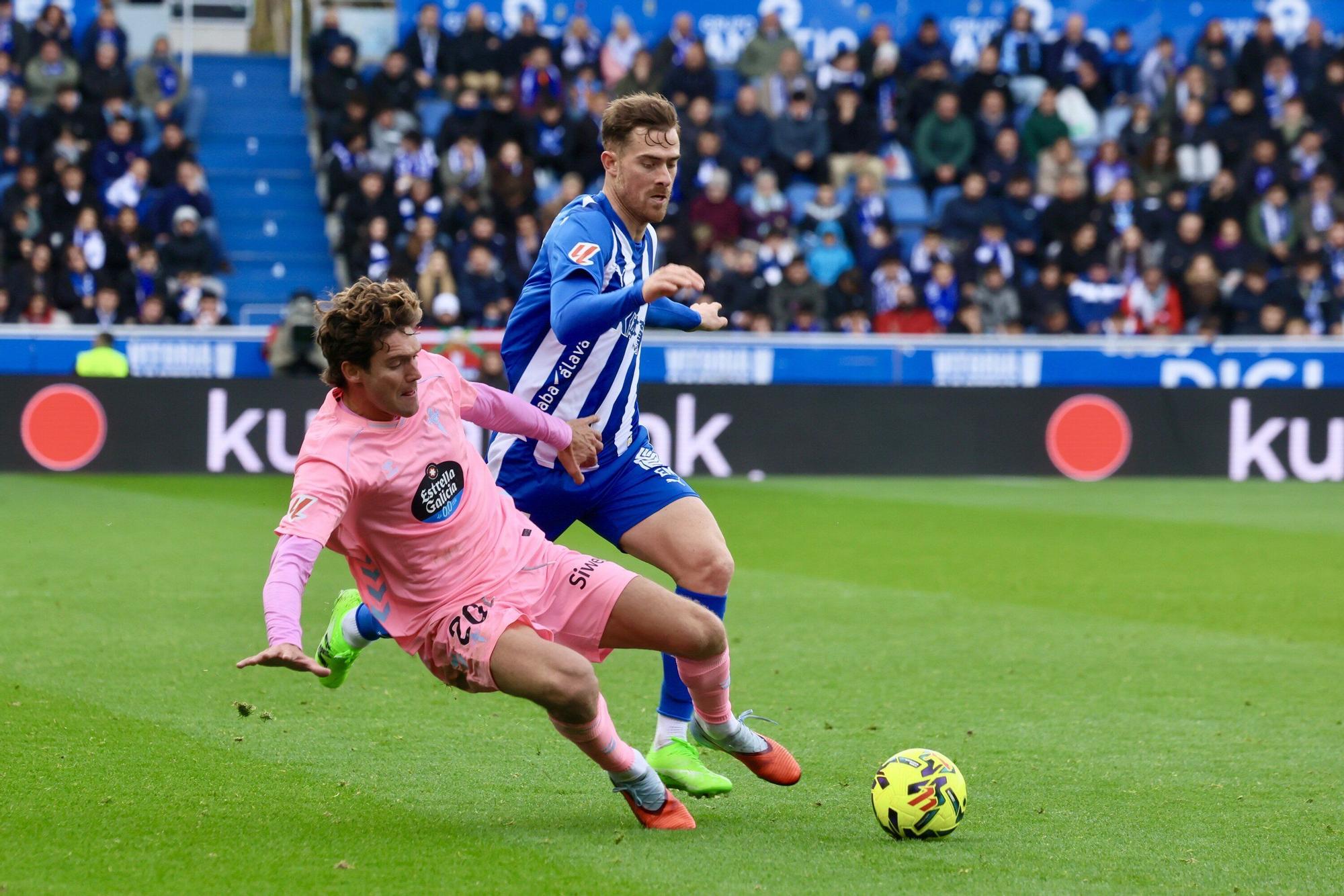 En imágenes: Alavés - Celta en Mendizorroza