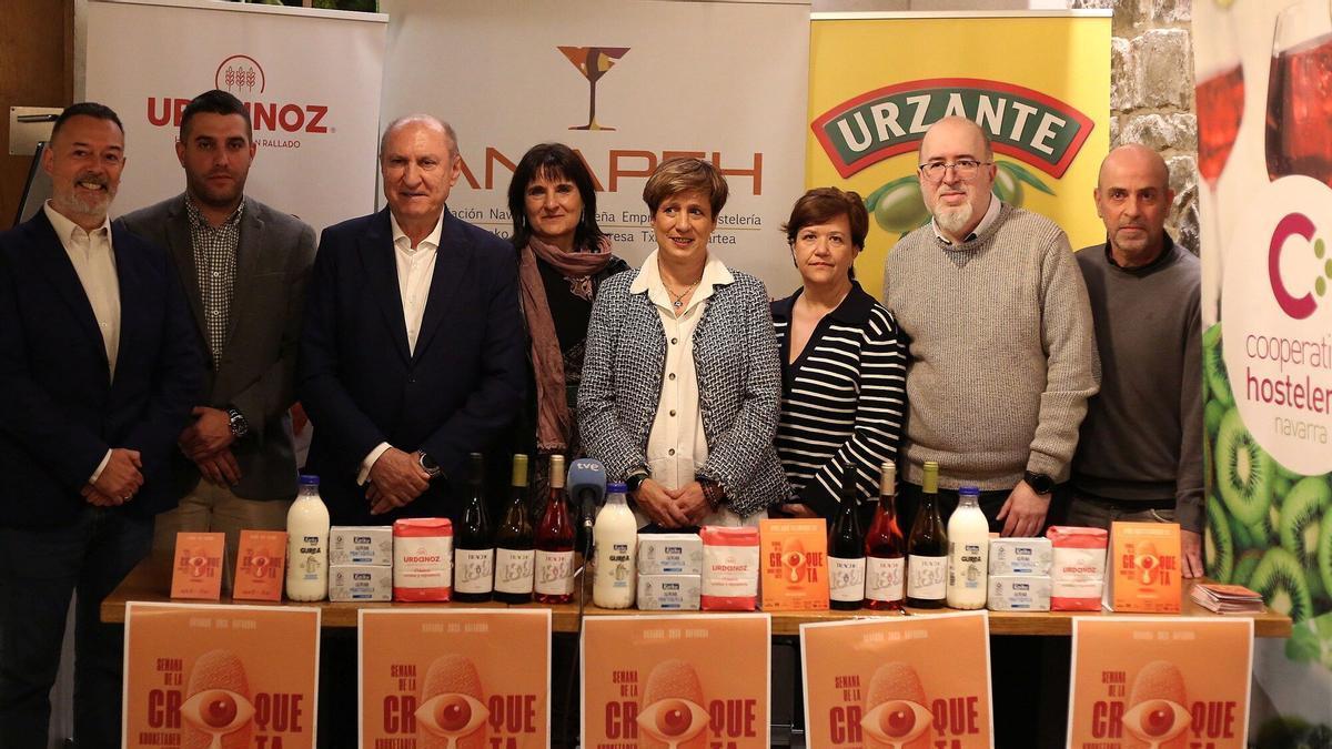 Presentación de la VI Semana de la Croqueta de Navarra