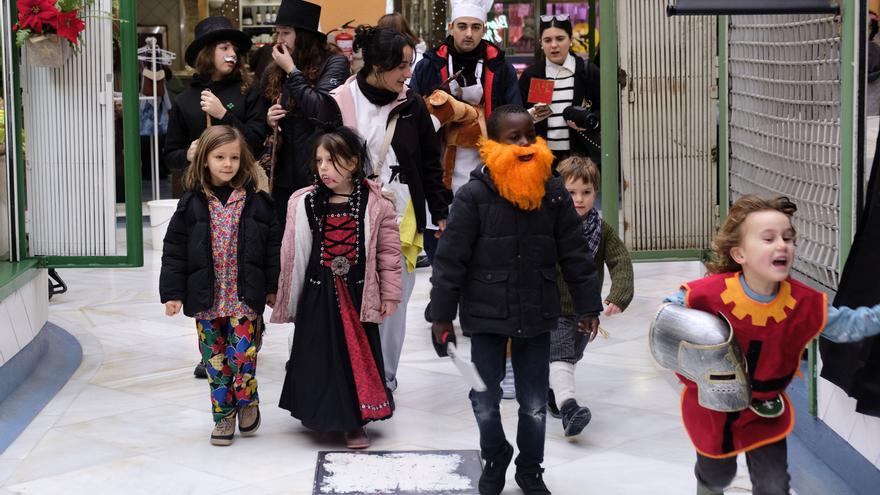 Carnaval en el Casco Viejo de Pamplona: con el barrio no se juega