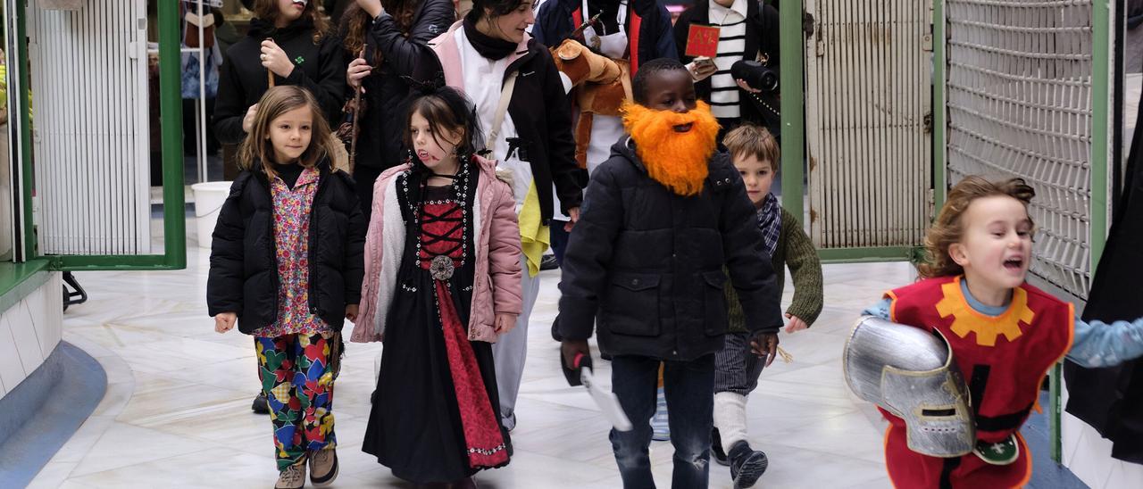 Carnaval en el Casco Viejo de Pamplona: con el barrio no se juega