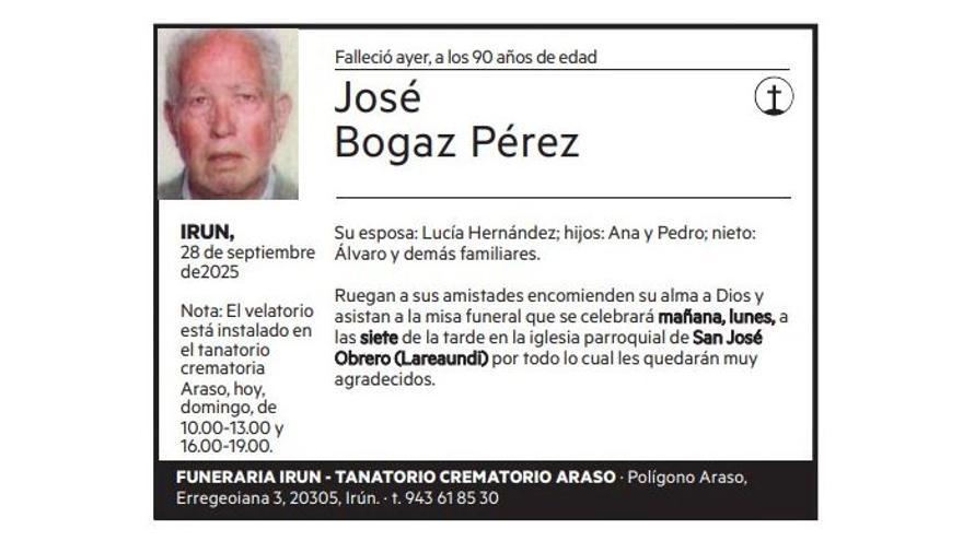 José Bogaz Pérez