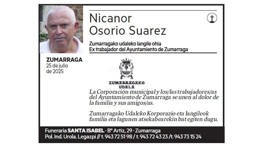 NICANOR OSRIO SUAREZ
