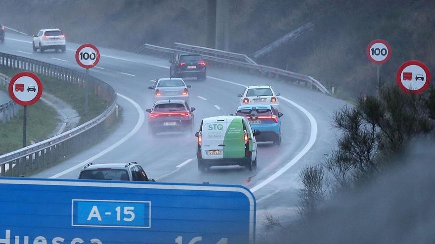 Finaliza la señalización de la Ronda Oeste de Pamplona y entra en vigor la limitación a 100 km/h