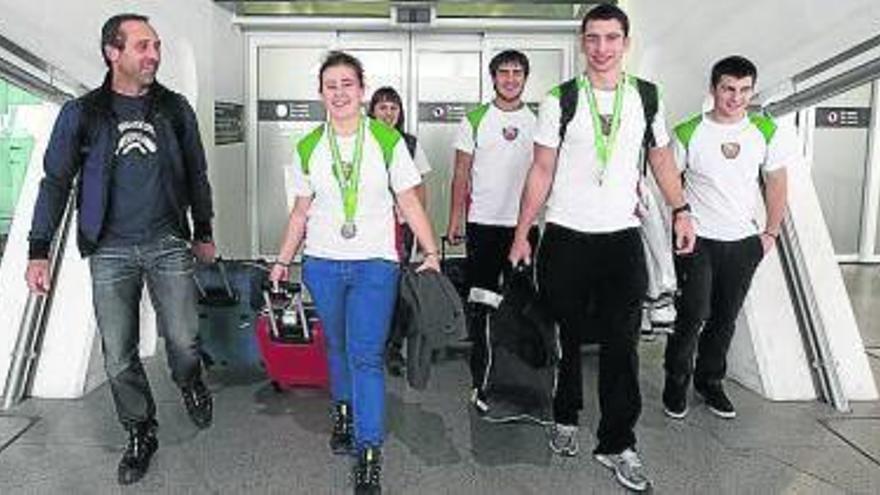 Euskadi vuelve con dos medallas de Dublín