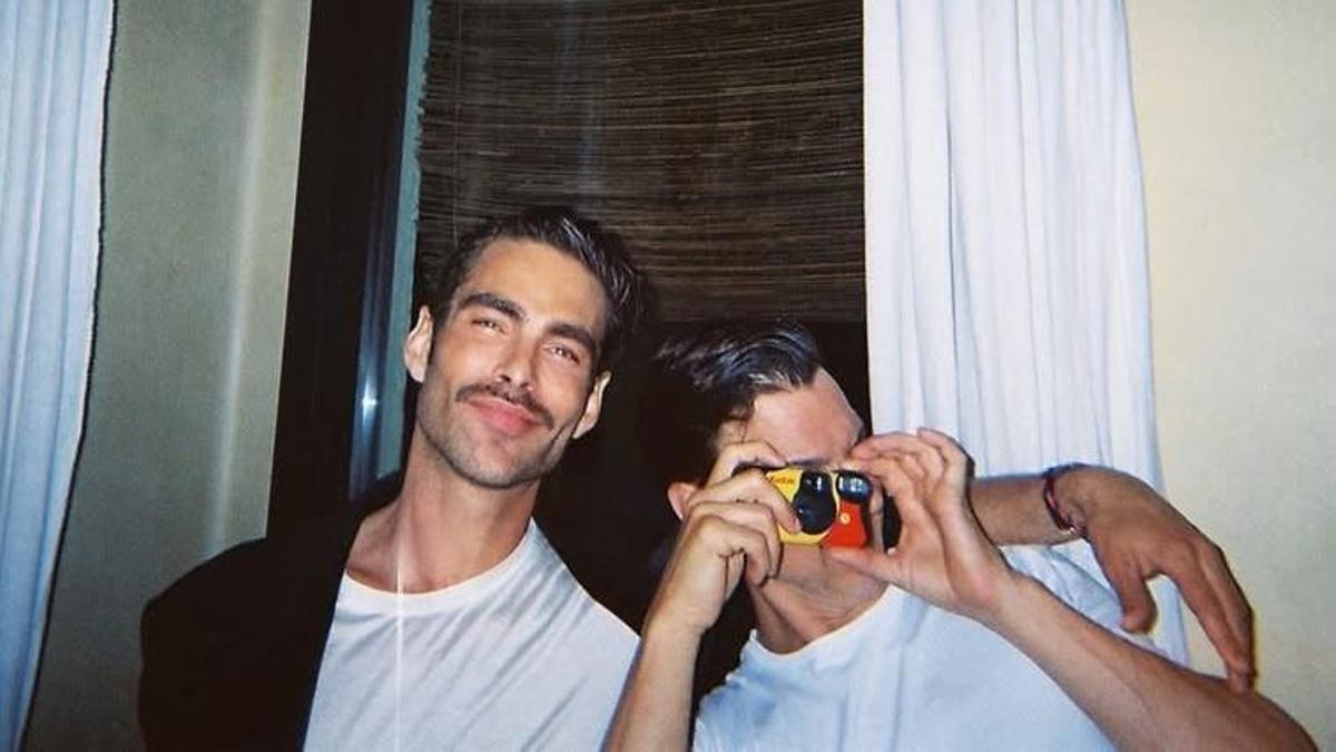 Jon Kortajarena durante la celebración de su cumpleaños