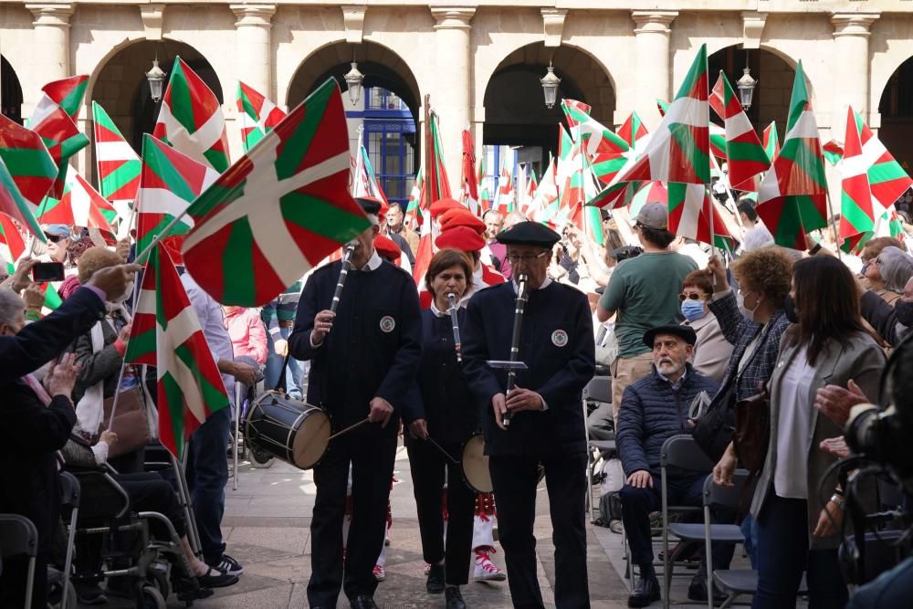 El Aberri Eguna regresa a las calles de Bilbao