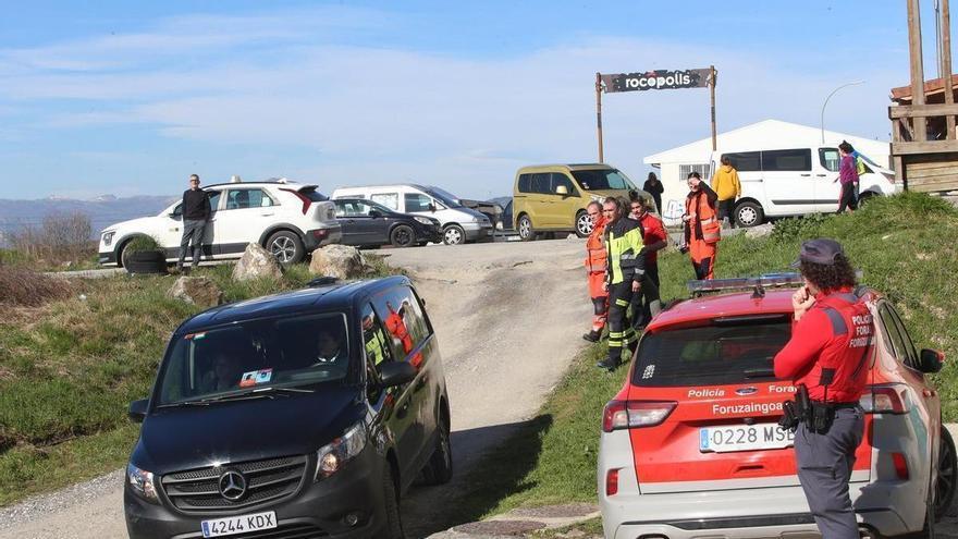 Muere un trabajador en un accidente laboral en el rocódromo de Berrioplano