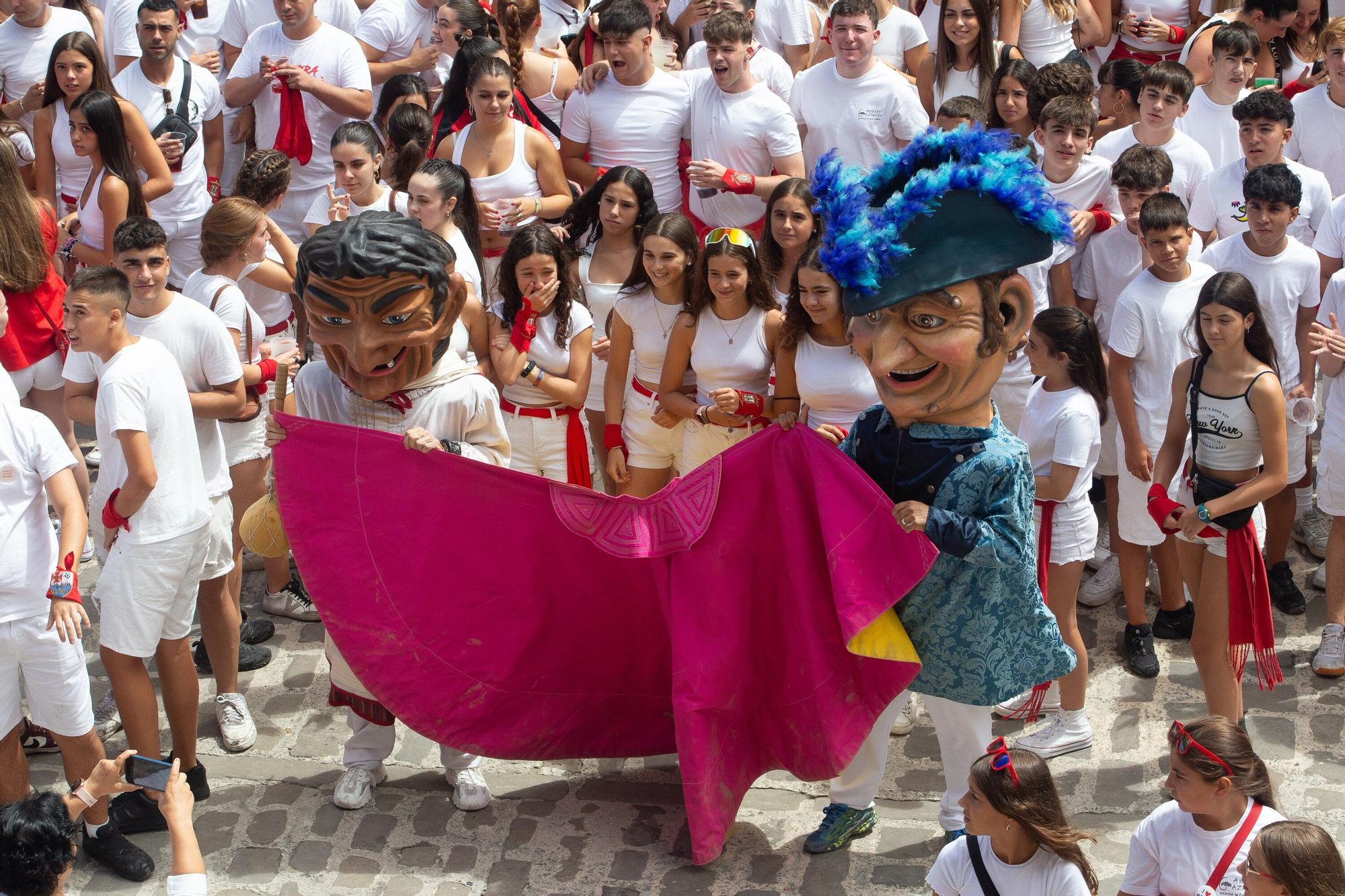 Chupinazo de las fiestas de Puente La Reina / Gares 2025