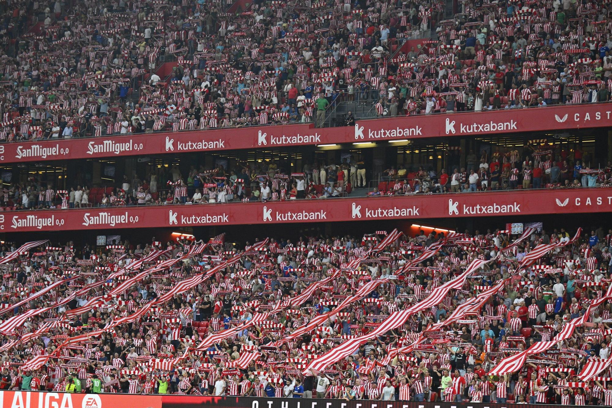El Athletic - Rayo Vallecano, en imágenes