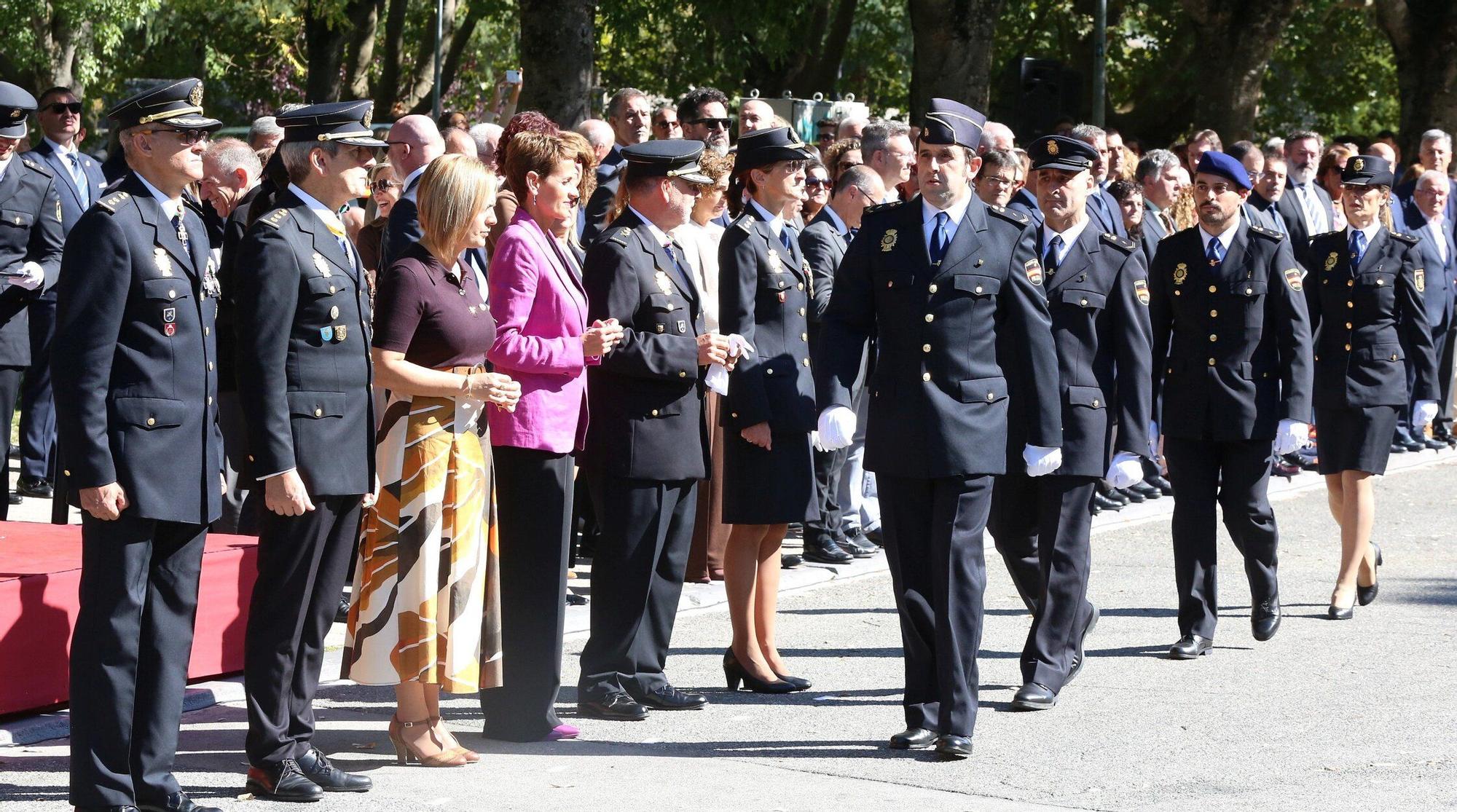 Fotos de la celebración del patrón de la Policía Nacional en Pamplona